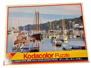 Puzzle 1000 pezzi Kodacolor 'Porto Riflesso' 1994 Rose Art - Foto 1 di 1