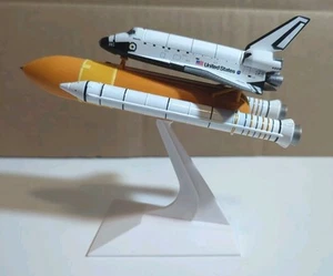 NASA Space Shuttle Atlantis Orbiter With Solid Rocker Boosters - See Pics/Desc - Picture 1 of 6