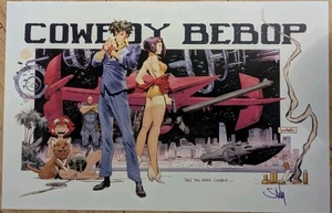 2025 SDCC SEAN GORDON MURPHY VAQUERO BEBOP IMPRESIÓN ARTÍSTICA PÓSTER FIRMADO ESPIGO - Imagen 1 de 1