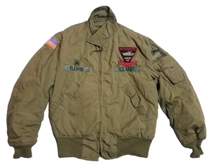 USGI Military OD Green High Temperature Cold Weather Jacket Medium Regular USED - Picture 1 of 6