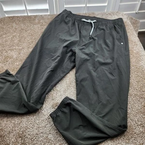 Vuori Performance Joggers Womens Size Large Olive Green Regular Inseam - Picture 1 of 9