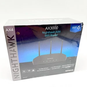 Brand New Netgear Nighthawk AX4 AX3000 Dual Band WiFi Router - Black - Picture 1 of 3