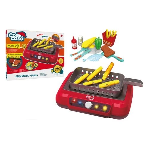 Globo Playset Friggitrice Magica effetti sonori con 20 accessori COSE DI CASA - Immagine 1 di 1