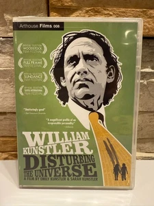 WILLIAM KUNSTLER DISTURBING THE UNIVERSE Emily Kunstler Sarah Kunstler USED DVD - Picture 1 of 4