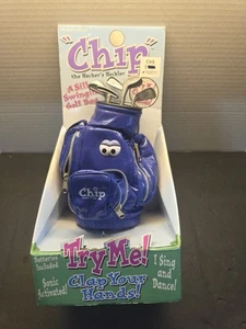 Chip The Hackling Heckler Talking Golf Bag Novelty Playtronix New In Box - Picture 1 of 3