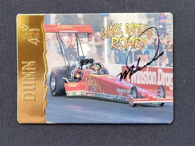 1995 Action Packed NHRA Mike Dunn Signed Racing Card, 246/500 - Image 1 of 2