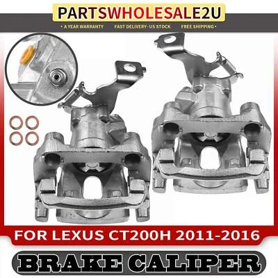 Pinzas de freno traseras izquierda y derecha para Lexus CT200h 2011-2017 2 piezas con herrajes Foto 1 de 4