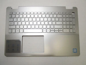 Teclado retroiluminado francés con reposamanos Dell OEM Inspiron 15 5584 -TXD30- DFX5J - Imagen 1 de 5