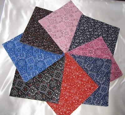 Patchwork Layer Cake Fabric~ (32-10” Sqs) “Bandana #1” Quilt Tops, Crafts,Sewing - Image 1 of 3