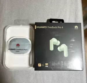 HUAWEI FreeBuds Pro 4 Wireless Earphones In-Ear Dynamic ANC3.0 Green & Case - Picture 1 of 5