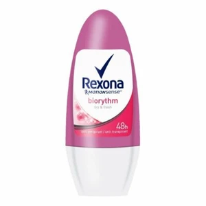 89,33€/L - 6er Pack REXONA Women Deodorant "Biorythm" Roll-on - 50ml - Bild 1 von 2