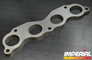 Honda K20 STEEL exhaust manifold flange for DC5 EP3 Integra Civic Type R turbo - Picture 1 of 1