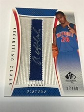 2007-08 Sp Authentic Arron Afflalo Recruiting Class RC-AA 37/50 “I”