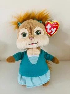 TY ELEANOR THE CHIPMUNK BEANIE BABY WITH TAGS ALVIN AND THE CHIPMUNKS - Picture 1 of 1