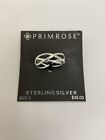 Primrose Sterling Silver 925 Ring Celtic Infinity Twist Band Sz 8 Brand New $35