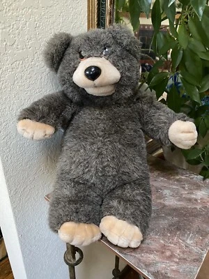 VTG Bingo Bear Plush 1986 Hasbro Softies 13" Puppet Animal Not Working For Me - Image 1 of 4