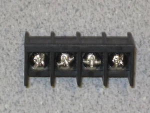 30 Curtis T37112-04-0 Single Row 4-Position Tri-Barrier Terminal Blocks - Picture 1 of 6