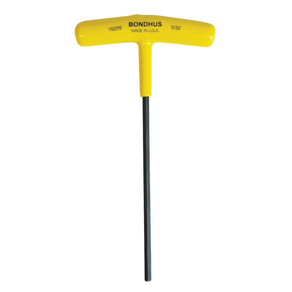 Bondhus 15209 5/32 x 6 Inch Hex Tip T-Handle with ProGuard Finish, 2 Pack - Image 1 of 1