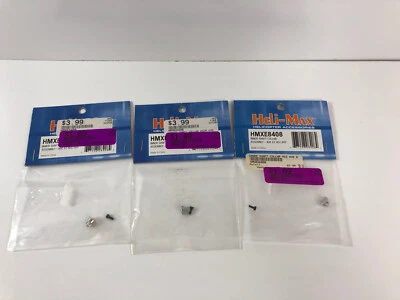 Lot of 3 HeliMax AXE EZ Helicopter Inner Shaft Collar HMXE8408 - Image 1 of 3