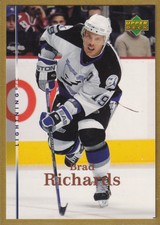 2007-08 Upper Deck Oversize Cards #WOS5 Brad Richards - Tampa Bay Lightning