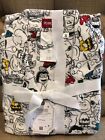 Pottery Barn Teen PEANUTS FRIENDS PAJAMAS Snoopy Christmas NWT Small 