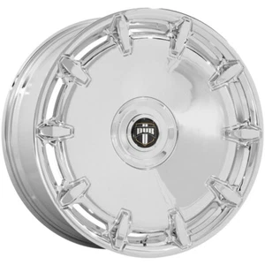 (1) 24x10 +30 DUB 1PC DC271 Cheef 6x135,6x5.5 Chrome Wheel - Picture 1 of 3
