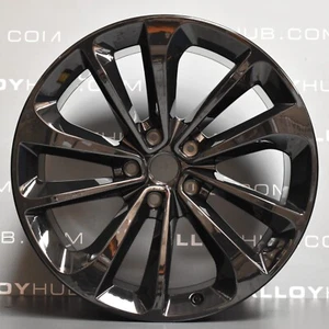 LLANTAS DE ALEACIÓN NEGRAS BRILLANTES GENUINAS BENTLEY BENTAYGA 21" PULGADAS 5 RADIOS X4 - Imagen 1 de 3