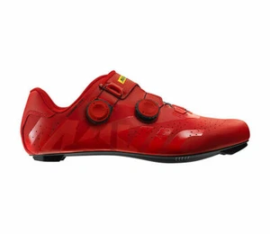 Mavic Cosmic Pro Carbon Road shoes LOOK 3-bolt sole Fiery Red US 7.5 EU 40 2/3 - Picture 1 of 3