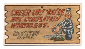 Vintage WACKY PLAKS - Number 34 - (Excellent) - Picture 1 of 2