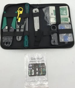 Rj45 Crimping Tool Kit Set For CAT5/CAT6 Lan Cable Tester Network Repair Tools - Picture 1 of 21