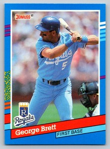 1991  Donruss #201 George Brett Kansas City Royals
