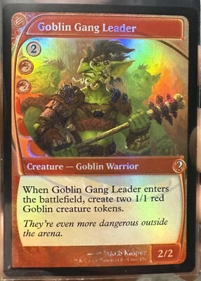 Goblin Gang Leader (FOIL) [Future Sight Frame] Mystery Booster 2 144 MTG - Image 1 of 2