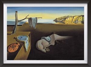 Salvador Dali 'The Persistence of Memory' Surreal Art Print Poster Two Sizes 