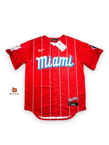 Nike Miami Marlins Sugar Kings Baseball Jersey Mens size Medium $160.00 Cover