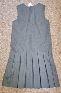 George Girls School Dress Size 11-12years, 146cm -152cm Grey Girls Dress (D2) - Picture 1 of 9