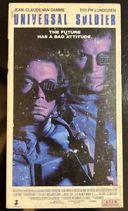 Universal Soldier. VHS. 90’s Action. Jean-Claude Van Damme. Dolph Lundgren. - Picture 1 of 3