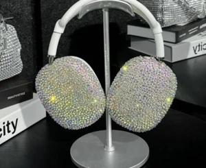 luxurious Flash Diamond Protective Earphone Case For AirPods Max - Picture 1 of 7