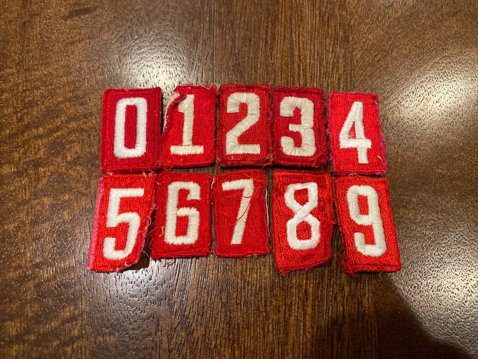 Older Style Red Solid Boy/Cub Scout Unit Number Your Choice of Number Quantity - Image 1 of 1