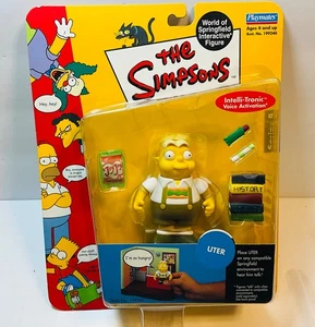 Figura de Acción Playmates Los Simpson Uter WOS Serie 8 Interactiva Nueva - Imagen 1 de 5