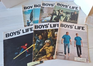 Boys Life Magazine 1969 Lot of 7 Micky Mantle/son Great Article Ads Vintage - Picture 1 of 4