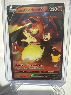 Lance's Charizard V SWSH133 SWSH: Sword & Shield Promo Cards Holo - Image 1 of 4