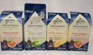 4- Verschiedene Glade Aromatherapie Cool Mist Diffusor 2-Grapefruit Zitronengras Orange - Bild 1 von 6