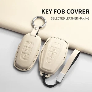 For Geely Coolray 2024 X6 Emgrand Global Hawk Protect PU Leather Key Case Cover - Picture 1 of 7