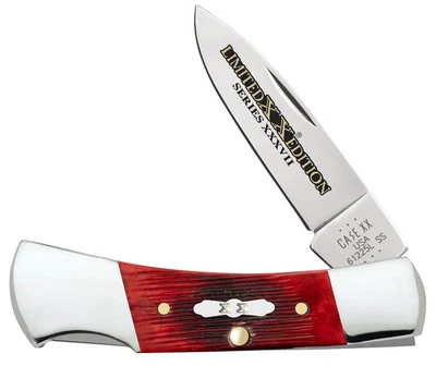 Case 12211 Small Lockback Knife Limited XXVII Edition Old Red Bone USA 61225L - Image 1 of 4