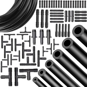 Kit de línea de vacío, manguera de vacío automotriz de 6 piezas de 5 pies con conexión de línea de vacío de 65 piezas - Imagen 1 de 12