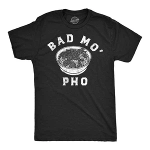 Camisetas divertidas para hombre Bad Mo Pho sarcástica comida gráfica novedad camiseta para hombre - Imagen 1 de 7