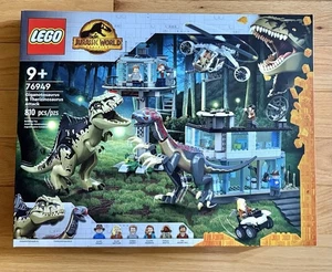 LEGO 76949 Jurassic World Giganotosaurus & Therizinosaurus Attack New Sealed Box - Picture 1 of 12