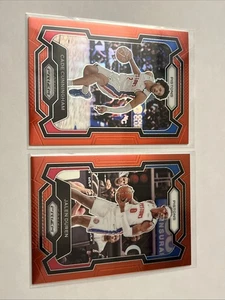 Prizm Cade Cunningham And Jalen Duren Red Prizms 2023-24/299 pistones  - Imagen 1 de 5