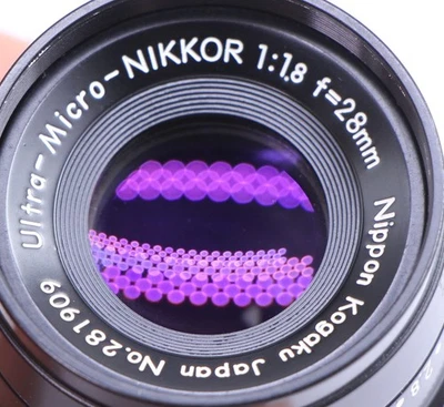 Nikon Ultra-Micro Nikkor f1.8 28mm 28/1.8 M39 Nippon Kogaku Rare Macro Lens - Image 1 of 4