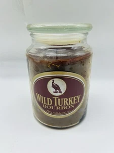 Wild Turkey Bourbon The Candleberry Company 26oz Glass Jar Made in USA - Picture 1 of 6